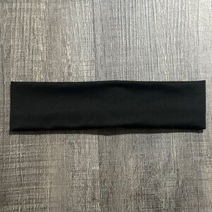 💞 Solid Black Fabric Headband